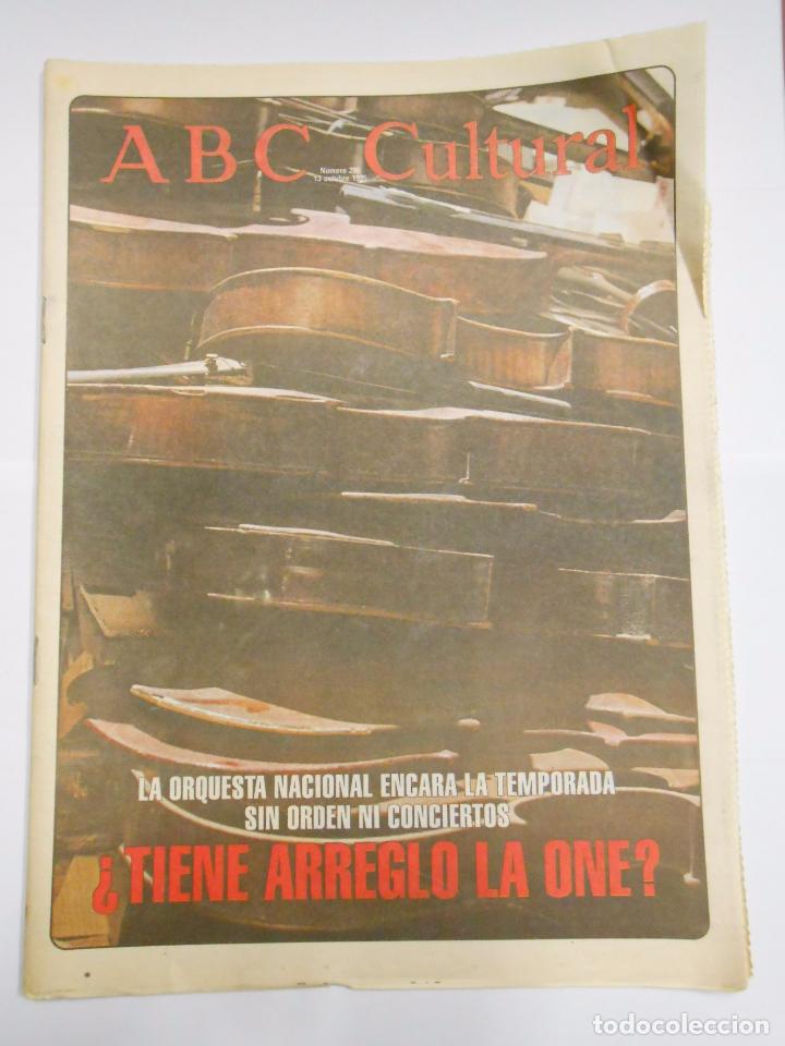 Coleccionismo de revistas y peri&oacute;dicos: ABC CULTURAL N&ordm; 206. 13 DE OCTUBRE DE 1995. LA ORQUESTA NACIONAL &iquest;TIENE ARREGLO?. TDKR24