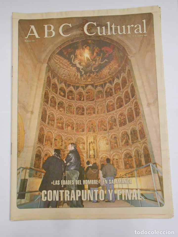 Coleccionismo de revistas y peri&oacute;dicos: ABC CULTURAL N&ordm; 110. 10 DE DICIEMBRE DE 1993. LAS EDADES DEL HOMBRE EN SALAMANCA. TDKR24