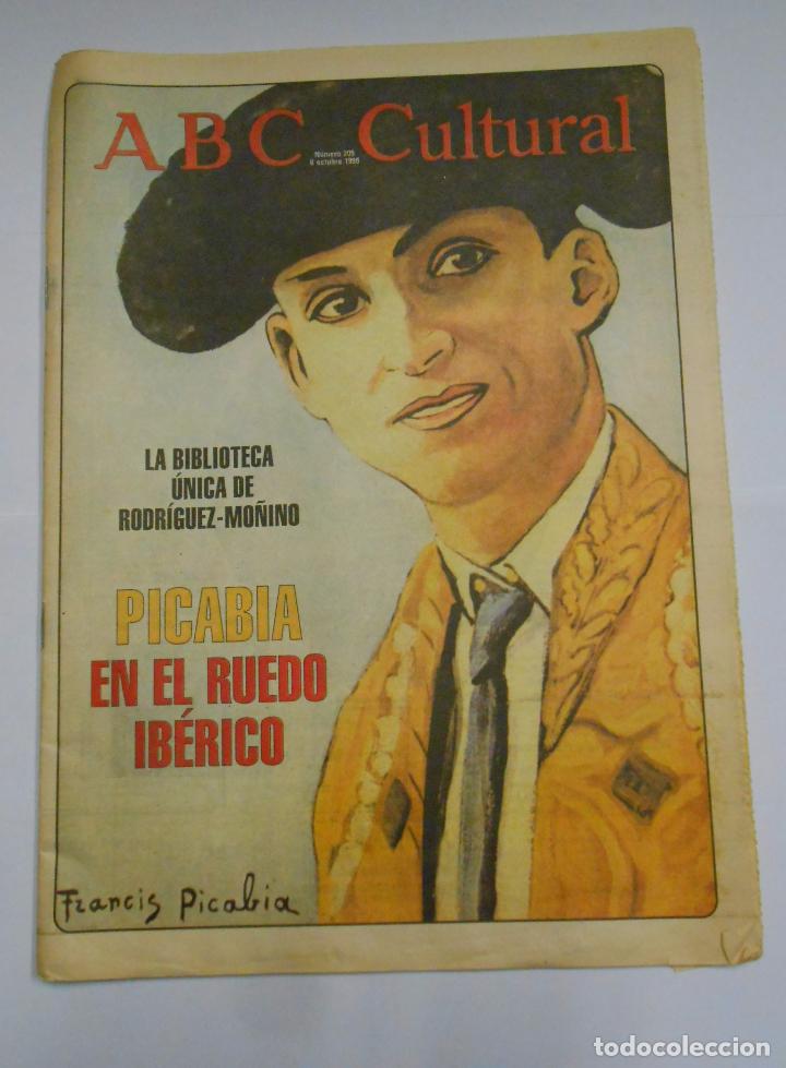 Coleccionismo de revistas y peri&oacute;dicos: ABC CULTURAL N&ordm; 205. 6 DE OCTUBRE 1995 BIBLIOTECA DE RODRIGUEZ-MO&Ntilde;INO. PICABIA RUEDO IBERICO TDKR24