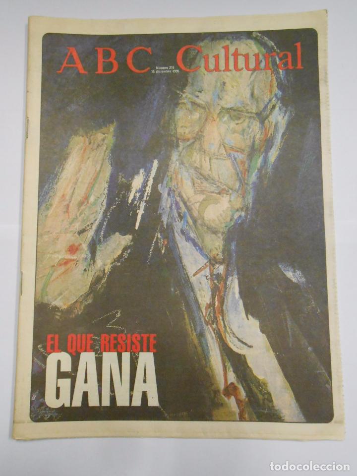 Coleccionismo de revistas y peri&oacute;dicos: ABC CULTURAL N&ordm; 215. 15 DE DICIEMBRE DE 1995. EL QUE RESISTE GANA. TDKR24