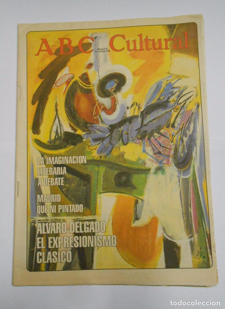 Coleccionismo de revistas y peri&oacute;dicos: ABC CULTURAL N&ordm; 51. 23 DE OCTUBRE DE 1992. ALVARO DELGADO EL EXPRESIONISMO CLASICO. TDKR24