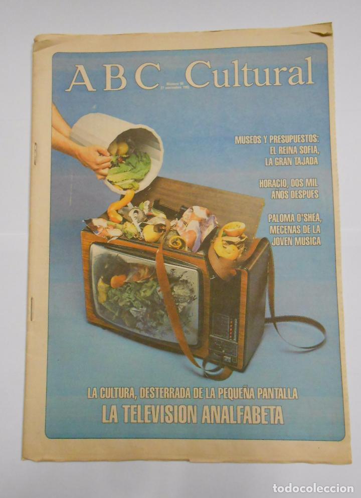 Coleccionismo de revistas y peri&oacute;dicos: ABC CULTURAL N&ordm; 56. 27 DE NOVIEMBRE DE 1992. PALOMA O'SHEA. HORACIO DOS MIL A&Ntilde;OS DESPUES. TDKR24