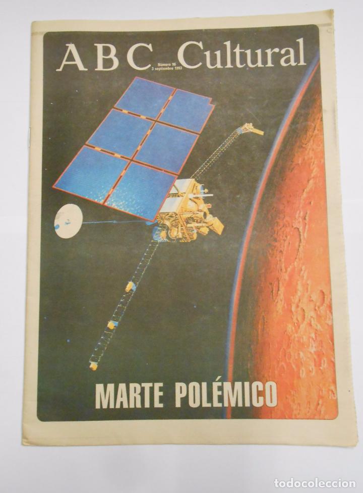 Coleccionismo de revistas y peri&oacute;dicos: ABC CULTURAL N&ordm; 96. 3 DE SEPTIEMBRE DE 1993. PLANETA MARTE POLEMICO. TDKR24