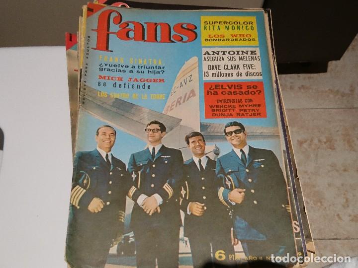Collezionismo di Riviste e Giornali: FANS, A&Ntilde;O II. N&ordm; 60. LOS CUATRO DE LA TORRE. 1966