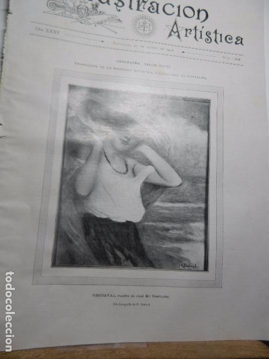 Collection Magazines and Newspapers: REVISTA LA ILUSTRACION ARTISTICA A&Ntilde;O XXXV BARCELONA 21 DE AGOSTO DE 1916 N&Uacute;M. 1808.
