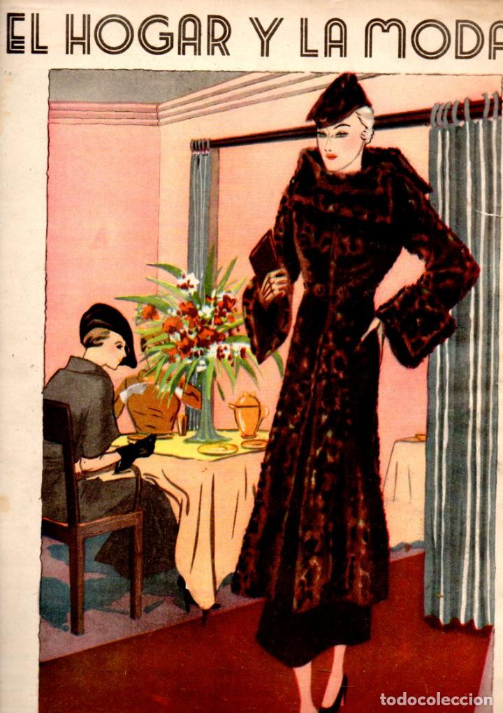 Coleccionismo de revistas y peri&oacute;dicos: EL HOGAR Y LA MODA 5 DIC. 1934