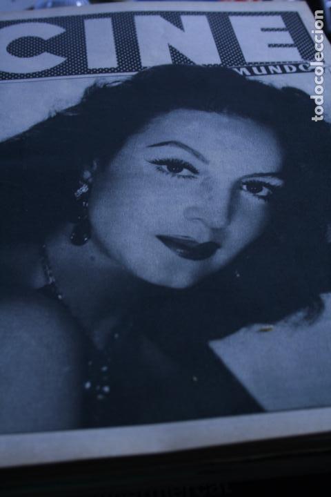 Coleccionismo de Revistas y Peri&oacute;dicos: MARIA FELIX DICK POWELL CARMEN SEVILLA JOAN GRAWFOORD CINE MUNDO 1956