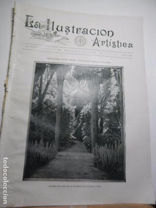 Collezionismo di Riviste e Giornali: REVISTA LA ILUSTRACION ARTISTICA A&Ntilde;O XXXV BARCELONA 31 DE ENERO DE 1916 N&Uacute;M. 1779.