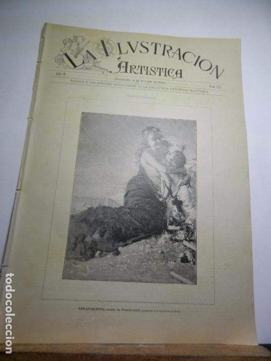 Collection Magazines and Newspapers: REVISTA LA ILUSTRACION ARTISTICA A&Ntilde;O V BARCELONA 25 DE OCTUBRE DE 1886 N&Uacute;M. 252.