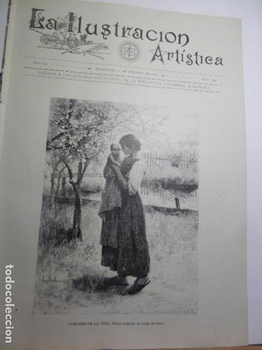 Collection Magazines and Newspapers: REVISTA LA ILUSTRACION ARTISTICA A&Ntilde;O XI BARCELONA 1 DE FEBRERO DE 1892 N&Uacute;M. 527.