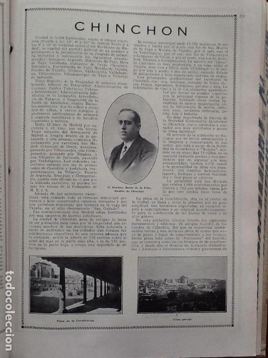Collezionismo di Riviste e Giornali: CHINCH&Oacute;N.CERDERILLA.HOJAS REVISTA A&Ntilde;O 1928