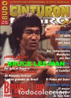 Coleccionismo de Revistas y Peri&oacute;dicos: BLM-003 BRUCE LEE MAGAZINE CINTURON NEGRO N&ordm; 151 - 2002. ENTER THE DRAGON COVER. RARE.