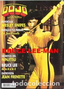 Coleccionismo de Revistas y Peri&oacute;dicos: BLM-008 BRUCE LEE MAGAZINE DOJO N&ordm; 195 - 1995 WITH POSTER. GAME OF DEATH COVER. RARE.