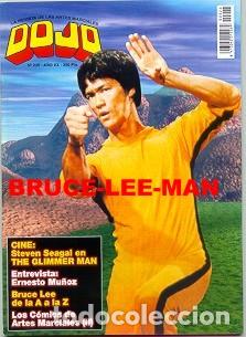 Coleccionismo de Revistas y Peri&oacute;dicos: BLM-012 BRUCE LEE MAGAZINE DOJO N&ordm; 226 - 1997 WITH POSTER. GAME OF DEATH COVER. RARE.