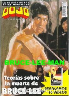 Coleccionismo de Revistas y Peri&oacute;dicos: BLM-014 BRUCE LEE MAGAZINE DOJO N&ordm; 233 - 1998 WITH POSTER. ENTER THE DRAGON COVER. RARE.