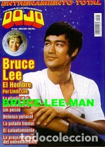 Coleccionismo de Revistas y Peri&oacute;dicos: BLM-016 BRUCE LEE MAGAZINE DOJO N&ordm; 245 - 1999 WITH POSTER. THE BIG BOSS COVER. RARE.