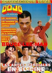 Coleccionismo de Revistas y Peri&oacute;dicos: BLM-018 BRUCE LEE MAGAZINE DOJO N&ordm; 250 - 1999 WITH POSTER. WAY OF THE DRAGON COVER. RARE.