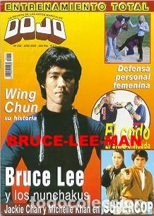 Coleccionismo de Revistas y Peri&oacute;dicos: BLM-019 BRUCE LEE MAGAZINE DOJO N&ordm; 258 - YEAR 2000 WITH POSTER. ENTER THE DRAGON COVER. RARE.