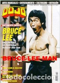 Coleccionismo de Revistas y Peri&oacute;dicos: BLM-028 BRUCE LEE MAGAZINE DOJO N&ordm; 308 - YEAR 2004 WITH POSTER. ENTER THE DRAGON COVER. RARE.