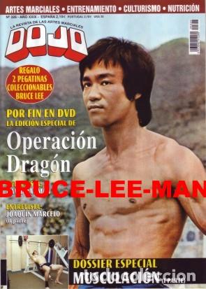 Coleccionismo de Revistas y Peri&oacute;dicos: BLM-034 BRUCE LEE MAGAZINE DOJO N&ordm; 326 - YEAR 2006 WITH POSTER. ENTER THE DRAGON COVER. RARE.