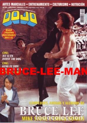 Coleccionismo de Revistas y Peri&oacute;dicos: BLM-035 BRUCE LEE MAGAZINE DOJO N&ordm; 329 - YEAR 2006 WITH POSTER. WAY OF THE DRAGON COVER. RARE.