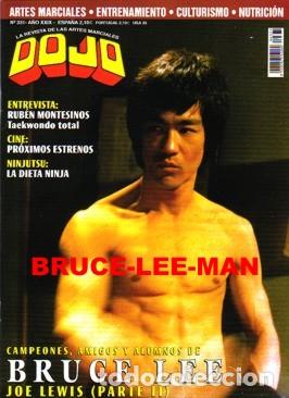 Coleccionismo de Revistas y Peri&oacute;dicos: BLM-036 BRUCE LEE MAGAZINE DOJO N&ordm; 331 - YEAR 2006 WITH POSTER. ENTER THE DRAGON COVER. RARE.