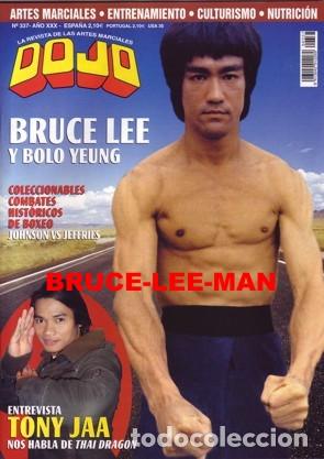 Coleccionismo de Revistas y Peri&oacute;dicos: BLM-038 BRUCE LEE MAGAZINE DOJO N&ordm; 337 - YEAR 2007 WITH POSTER. ENTER THE DRAGON COVER. RARE.