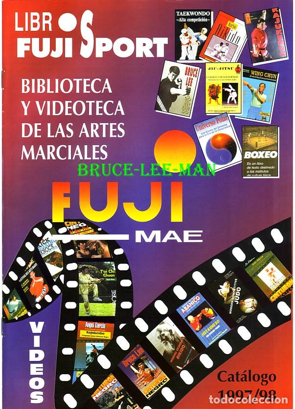 Coleccionismo de Revistas y Peri&oacute;dicos: BLM-070 BRUCE LEE 1997 MAGAZINE -FUJI MAE CATALOG- WITH MARTIAL ARTS BOOKS & VIDEOS.