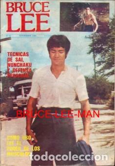 Coleccionismo de Revistas y Peri&oacute;dicos: BLM-081 BRUCE LEE NOVEMBER 1980 MAGAZINE -BRUCE LEE, EL PEQUE&Ntilde;O DRAGON- N&ordm; 43. RARE.