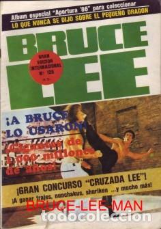 Coleccionismo de Revistas y Peri&oacute;dicos: BLM-094 BRUCE LEE JANUARY 1988 MAGAZINE -BRUCE LEE, EL PEQUE&Ntilde;O DRAGON- N&ordm; 129. RARE.