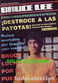 Coleccionismo de Revistas y Peri&oacute;dicos: BLM-098 BRUCE LEE APRIL 1990 MAGAZINE -BRUCE LEE, EL PEQUE&Ntilde;O DRAGON- N&ordm; 154. RARE.