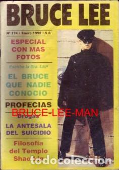 Coleccionismo de Revistas y Peri&oacute;dicos: BLM-103 BRUCE LEE JANUARY 1992 MAGAZINE -BRUCE LEE, EL PEQUE&Ntilde;O DRAGON- N&ordm; 174. RARE.