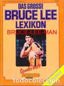 Coleccionismo de Revistas y Peri&oacute;dicos: BLM-113 BRUCE LEE 1978 BOOK -DAS GROSSE BRUCE LEE LEXIKON- KARATE REVUE N&ordm; 1. VERY RARE.