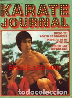 Coleccionismo de Revistas y Peri&oacute;dicos: BLM-115 BRUCE LEE 1976 MAGAZINE -KARATE JOURNAL- N&ordm; 2. VERY RARE.
