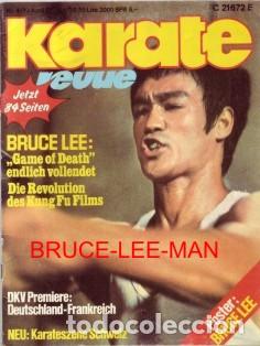 Coleccionismo de Revistas y Peri&oacute;dicos: BLM-118 BRUCE LEE 1978 MAGAZINE -KARATE REVUE- N&ordm; 4. VERY RARE. WAY OF THE DRAGON COVER.