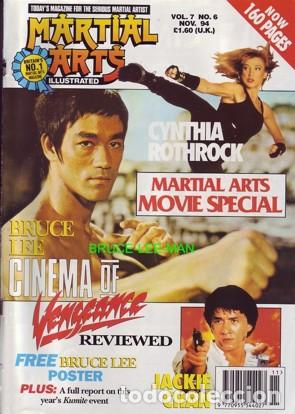Coleccionismo de Revistas y Peri&oacute;dicos: BLM-132 BRUCE LEE NOV. 1994 ENGLISH MAGAZINE -MARTIAL ARTS ILLUSTRATED- VOL.7 N&ordm; 6. -WAY- COVER.