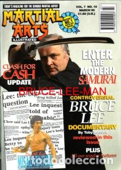 Coleccionismo de Revistas y Peri&oacute;dicos: BLM-133 BRUCE LEE MARCH 1995 ENGLISH MAGAZINE -MARTIAL ARTS ILLUSTRATED- VOL.7 N&ordm; 10. -ENTER- COVER.
