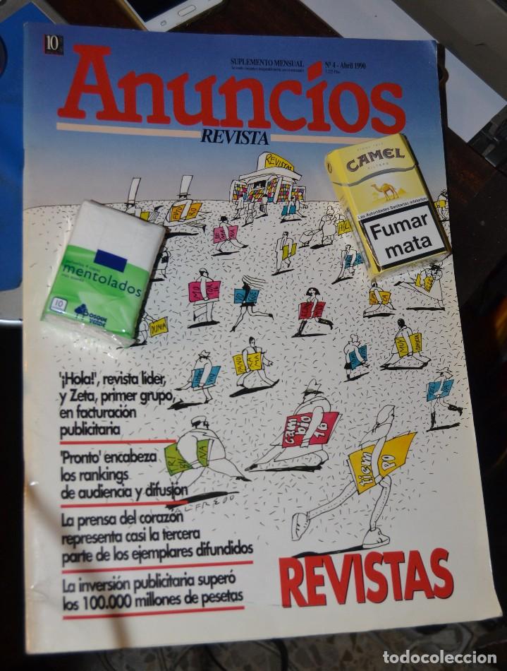 Collezionismo di Riviste e Giornali: REVISTA ANUNCIOS. MUNDO PROFESIONAL DE LA PUBLICIDAD. FORMATO GRAN FOLIO. IMPRESCINDIBLE MADRID 1990