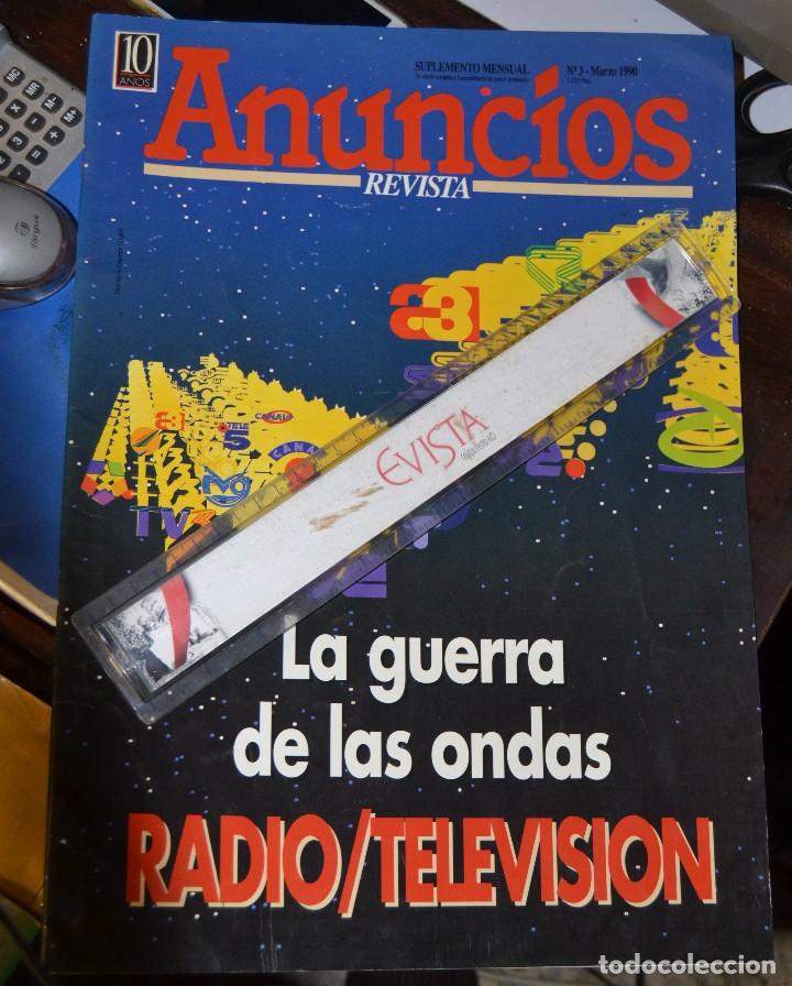 Coleccionismo de revistas y peri&oacute;dicos: REVISTA ANUNCIOS. MUNDO PROFESIONAL DE LA PUBLICIDAD. FORMATO GRAN FOLIO. IMPRESCINDIBLE MADRID 1990