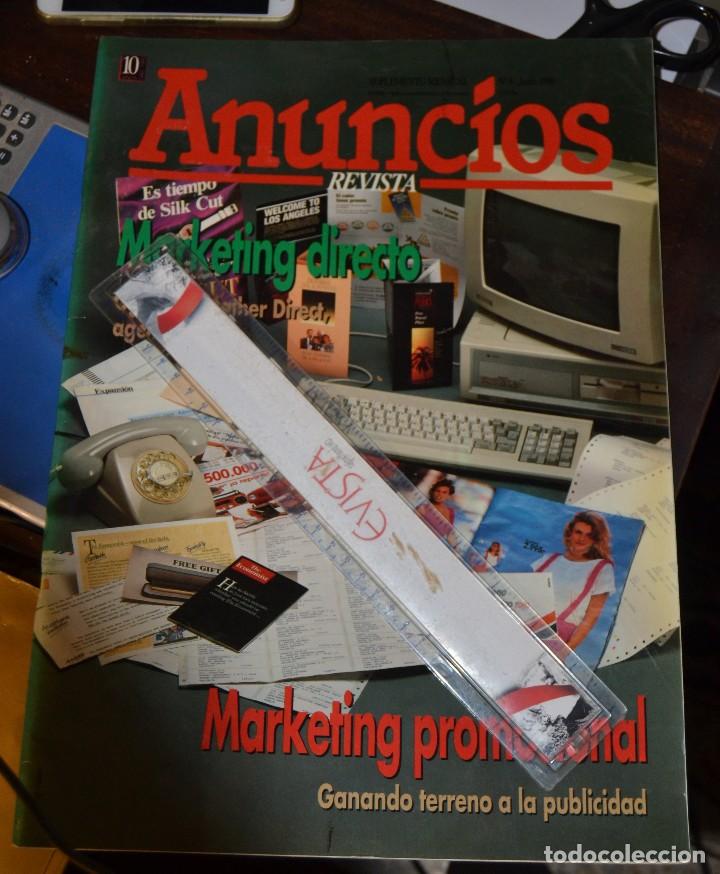 Collezionismo di Riviste e Giornali: REVISTA ANUNCIOS. MUNDO PROFESIONAL DE LA PUBLICIDAD. FORMATO GRAN FOLIO. IMPRESCINDIBLE MADRID 1990