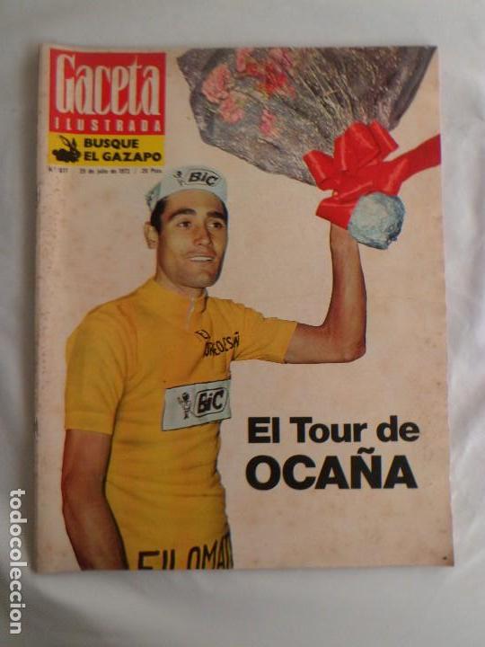 Coleccionismo de revistas y peri&oacute;dicos: SARA MONTIEL - TOUR DE OCA&Ntilde;A - SEAT 132 - SEIKO ... en GACETA ILUSTRADA 1973
