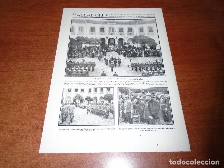 Coleccionismo de Revistas y Peri&oacute;dicos: RECORTE PRENSA 1911: ACADEMIA DE CABALLER&Iacute;A, SR. CANALEJAS, BOMBITA AER&Oacute;DROMO DE BIARRITZ, EL 606 EN