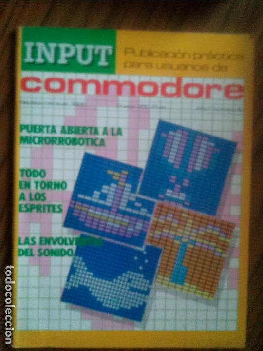 Coleccionismo de revistas y peri&oacute;dicos: INPUT COMMODORE 10. REVISTA. EN GRAPA. BUEN ESTADO. INFORMATICA VINTAGE. CASI &Uacute;NICA. C