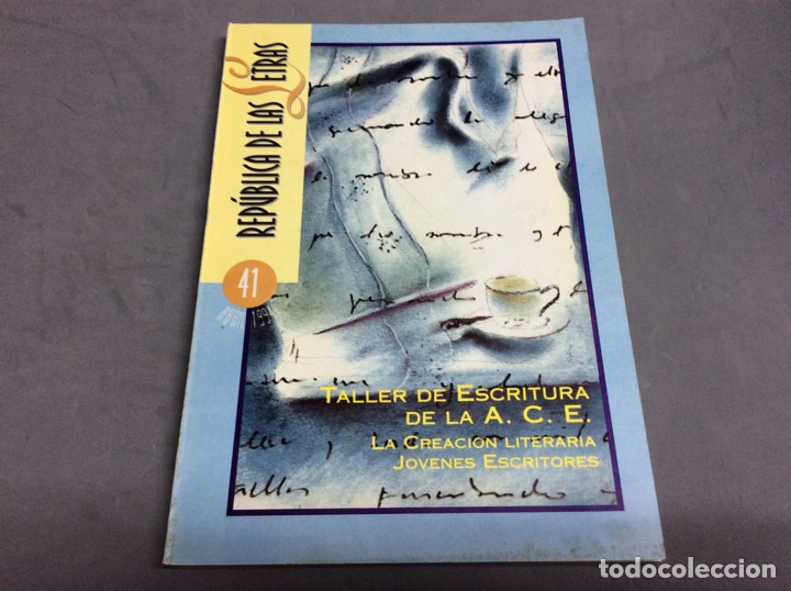 Collezionismo di Riviste e Giornali: REP&Uacute;BLICA DE LAS LETRAS N&ordm; 41 ABRIL 1994 - REVISTA CULTURAL
