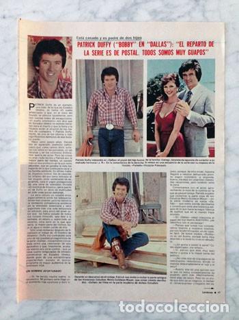 Collection Magazines and Newspapers: REPORTAJE - PATRICK DUFFY (DALLAS) - 1981