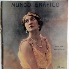 Coleccionismo de Revistas y Periódicos: RECORTE PORTADA MUNDO GRAFICO 1915 (SOLO PORTADA) OFELIA RIANZA