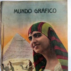 Coleccionismo de Revistas y Periódicos: RECORTE PORTADA MUNDO GRAFICO 1915 (SOLO PORTADA) ANGELINA VILAR