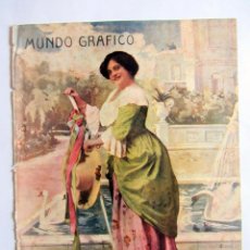Coleccionismo de Revistas y Periódicos: RECORTE PORTADA MUNDO GRAFICO 1915 (SOLO PORTADA) PEPITA GUARDIA