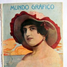 Coleccionismo de Revistas y Periódicos: RECORTE PORTADA MUNDO GRAFICO 1915 (SOLO PORTADA) MARI