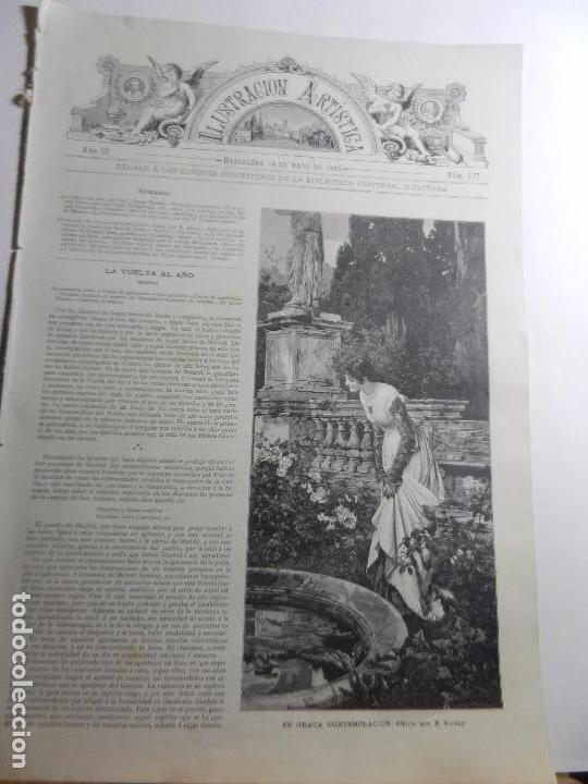 Collezionismo di Riviste e Giornali: REVISTA LA ILUSTRACION ARTISTICA A&Ntilde;O IV BARCELONA 18 DE MAYO DE 1885 N&Uacute;M. 177.